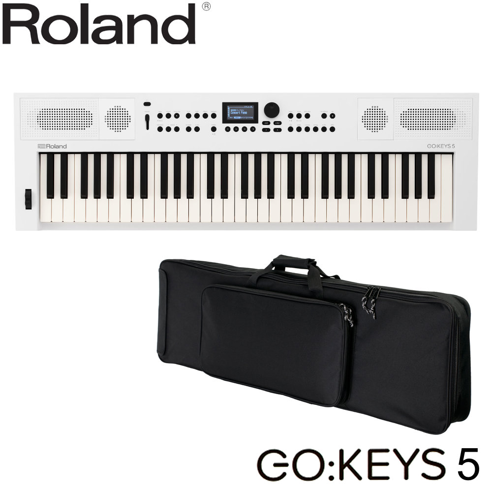 Roland GO KEYS5 WH белый + ключ чехол для доски комплект Roland 
