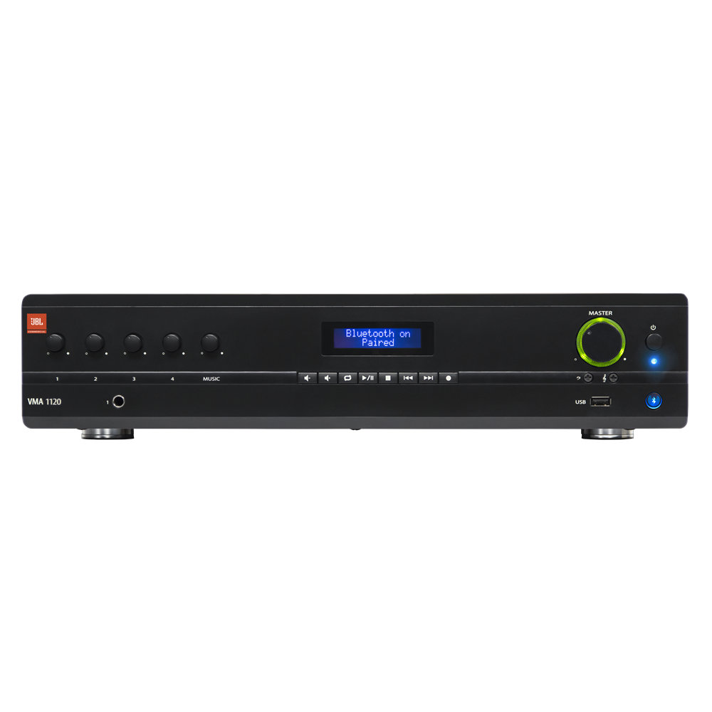 JBL PROFESSIONAL звук оборудование предназначенный усилитель мощности 1ch 120W Bluetooth приемник VMA1120
