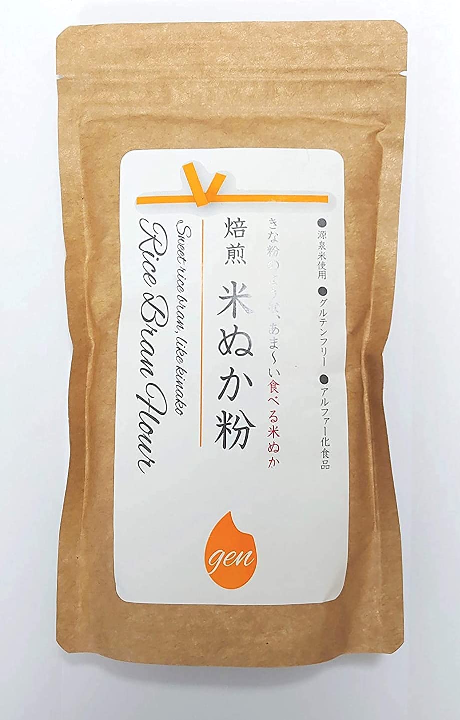 きなこのように甘い 食べる米ぬか 新潟産コシヒカリ 源泉米 α米ぬか粉150g ≪他の商品と混載不可≫の商品画像