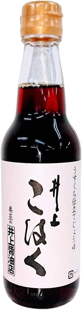 井上醤油店 井上こはく 瓶 360ml×1本の商品画像