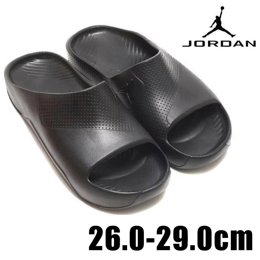 NIKE JORDAN POST SLIDE "BLACK" DX5575-001 （ブラック/ブラック） Jordan メンズシャワーサンダルの商品画像