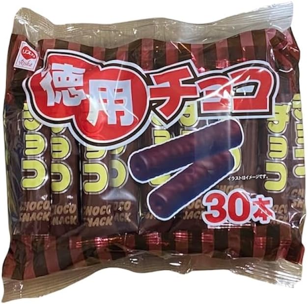 リスカ リスカ 徳用チョコ（個包装）30本入×1袋 チョコスナック