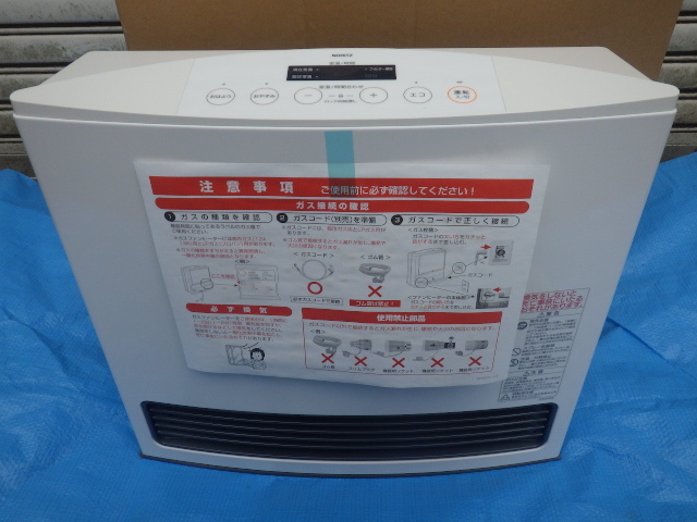 新品未開封 NORITZ ガスファンヒーター GFH-4003S-W5 LPガス ノーリツ