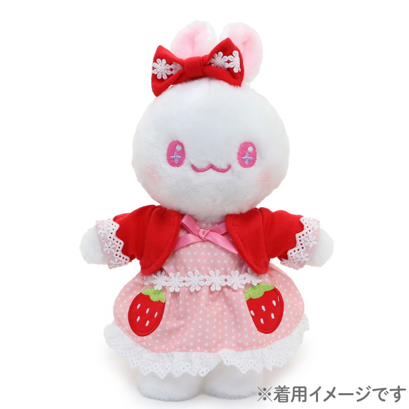  put on . change . Western-style clothes S size for strawberry One-piece .... doll small mascot soft toy clothes . doll Western-style clothes .... put on . change .... doll playing mail service possible 