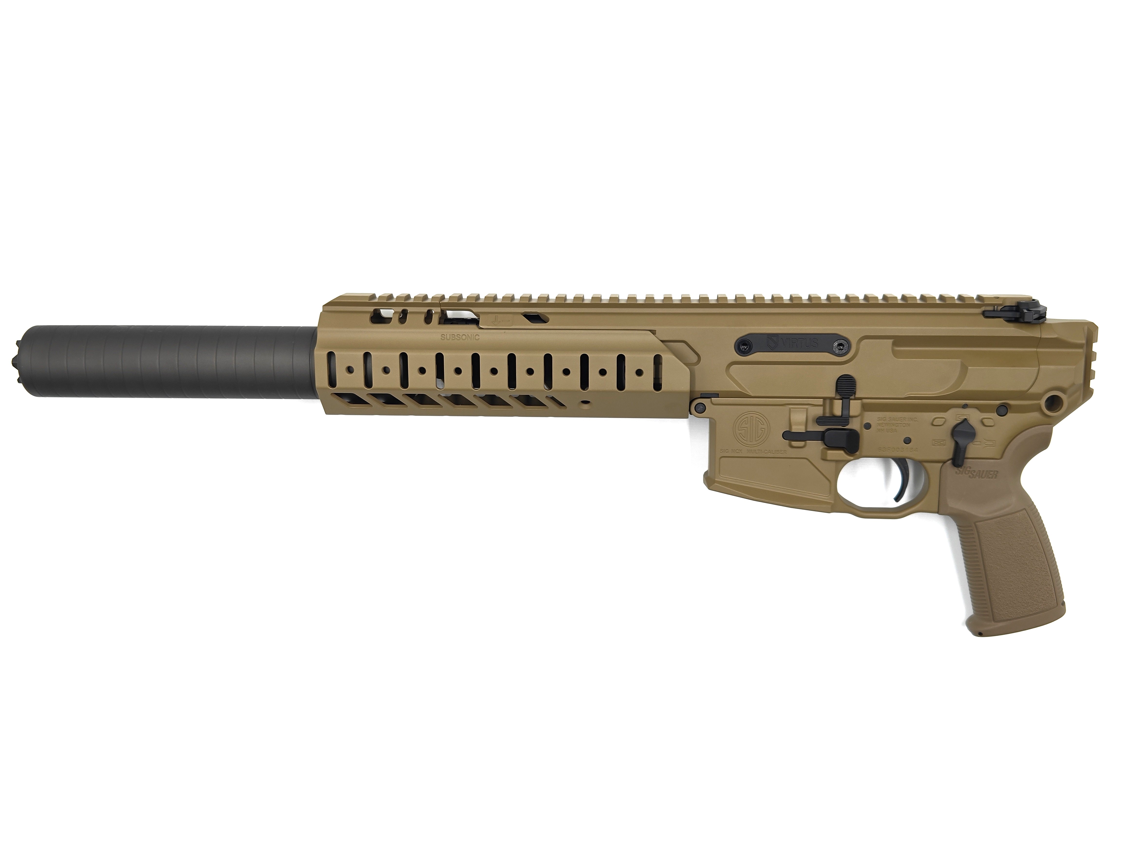 Toxicant SIG MCX LVAW 6.75inch suppressor set show Trail conversion kit type D Sera coat FDE 11 month middle . shipping expectation 
