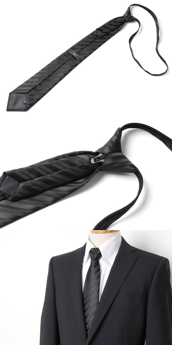  одним движением галстук свадьба высота рост для галстук одним движением чёрный белый .. тип поминальная служба длинный полоса формальный чёрный галстук галстук одним движением застежка-молния молния 