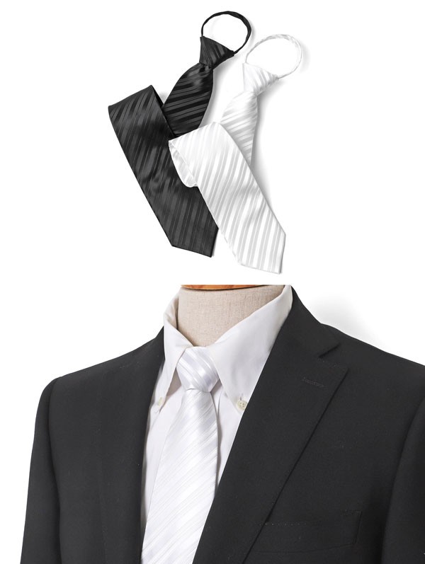 одним движением галстук свадьба высота рост для галстук одним движением чёрный белый .. тип поминальная служба длинный полоса формальный чёрный галстук галстук одним движением застежка-молния молния 