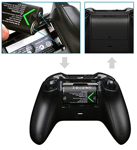 Smatree Xbox Series X/S зарядка аккумулятор (2 шт. комплект ) быстрое зарядное устройство имеется серии x/Xbox One /Elite/ X/