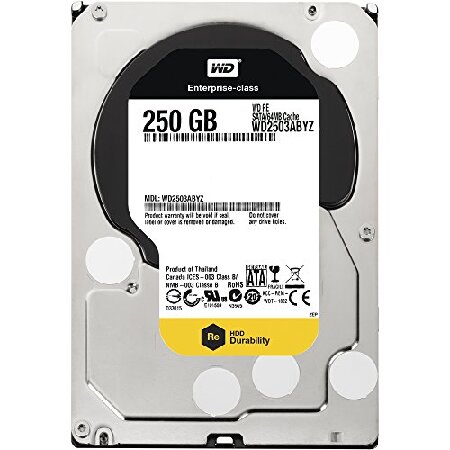 【中古】「非常に良い」WD HDD 内蔵ハードディスク 3.5インチ 250GB WD Re WD2503ABYZ/SATA3.0/7200rpm Western Digital WD2503ABYZ ［WD RE 250GB］ WD Re 内蔵型