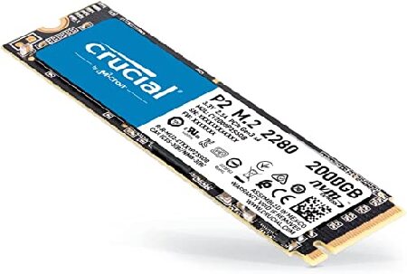 内蔵型SSD Crucial P2 M.2 2280 2000GB SSD crucial CT2000P2SSD8 ［Crucial P2 M.2 Type2280 NVMe 2TB］ 内蔵型