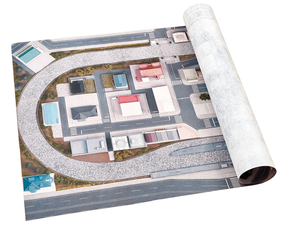 TOMIX パノラママット（タウン）サイズ1800×900mm 8192の商品画像