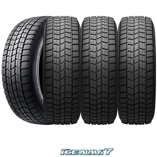 グッドイヤー アイスナビ 7 155/65R14 75Q タイヤ×4本セット グッドイヤー アイスナビ 7 155/65R14 75Q タイヤ×4本セット