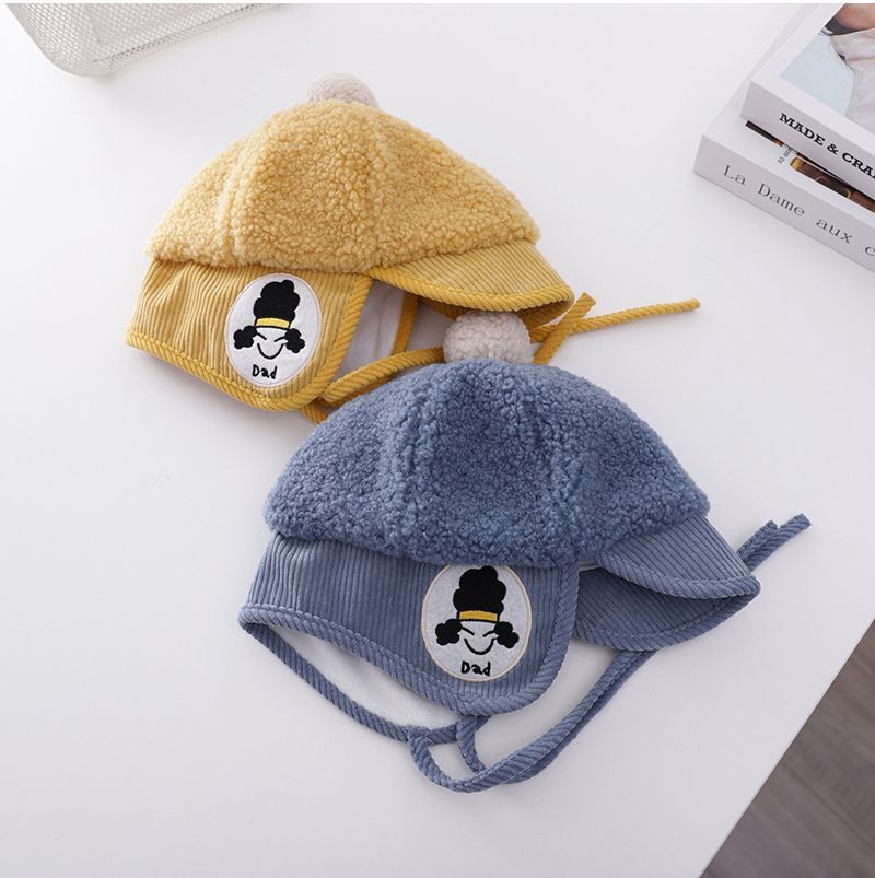 キャスケット 帽子 キャップ キッズ ベビー 子ども用 女の子 男の子 耳あて付き ボア ぽんぽん イラスト ふわふわ かわいい おしゃれ 防寒 お出 Hat おとりよせ Com 通販 Yahoo ショッピング