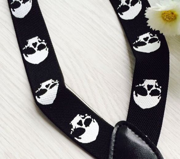 サスペンダー メンズ レディース ユニセックス 男性用 女性用 ドクロ スカル 骸骨 Y型 パンク ロック ファッション小物 かっこいい おしゃれ 黒 Oth 048 おとりよせ Com 通販 Yahoo ショッピング