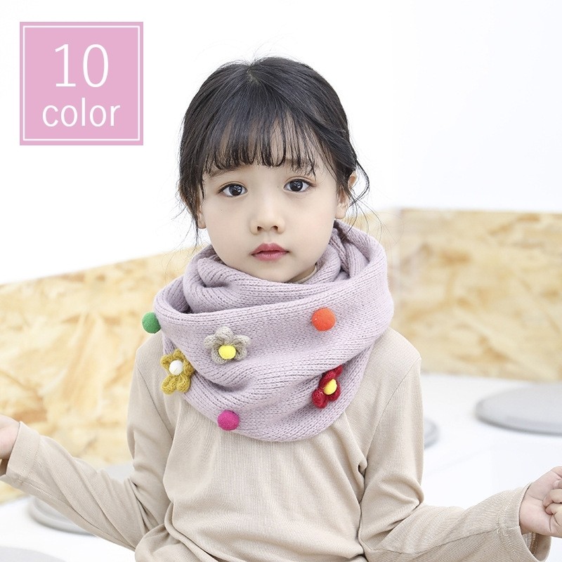市場 送料無料 防寒 男の子 冬 キッズ こども 可愛い ニットマフラー 子供マフラー ニット マフラー 女の子 ネックウォーマー