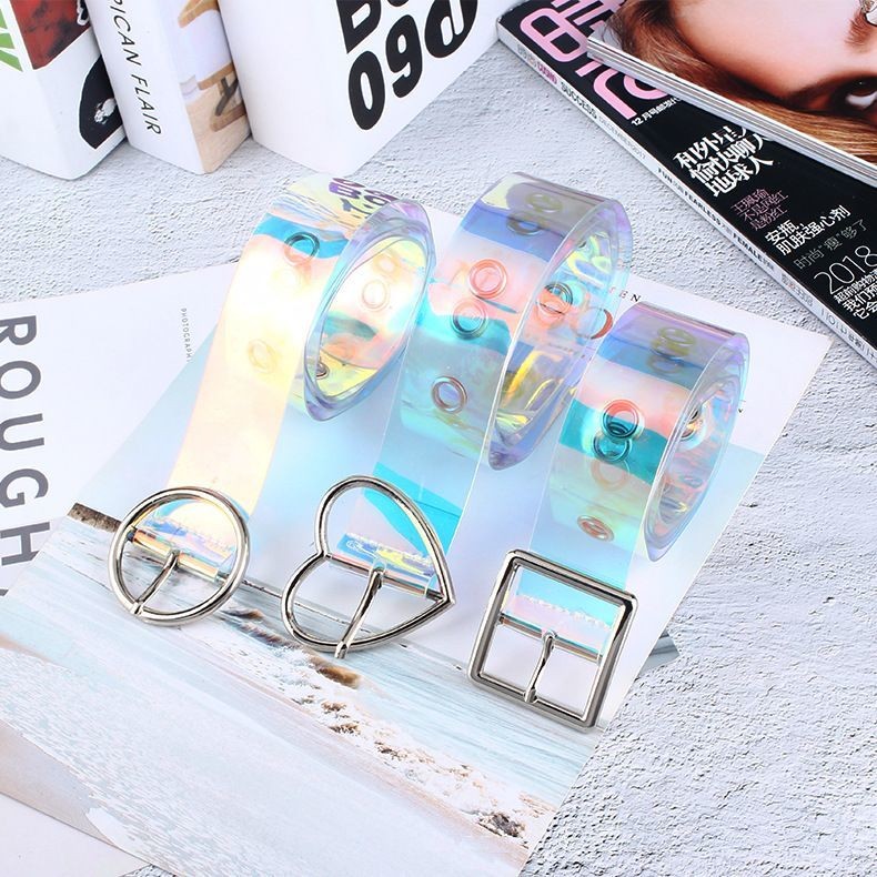 ベルト バックル オーロラカラー キラキラ レディース おしゃれ カジュアル きれい シンプル 透明 クリア 可愛い かわいいい 女性用 婦人用 ファ Oth おとりよせ Com 通販 Yahoo ショッピング