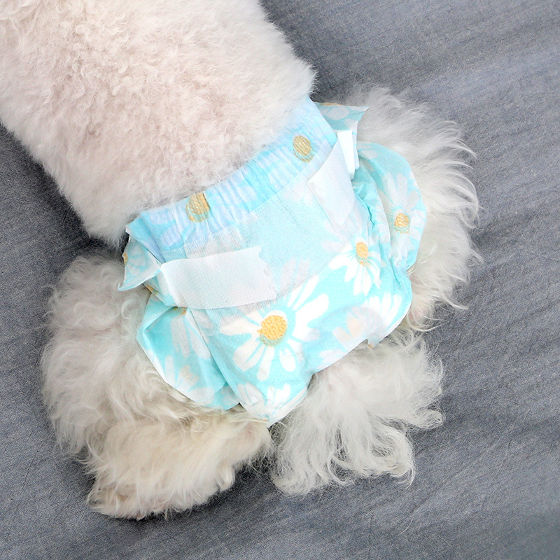 サイズ Xs Pet Magasin ラグジュアリーな再利用可能犬用オムツ 耐久性抜群 洗えるオス 3パック メス兼用サニタリーオムツ