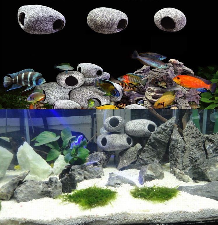 安全shopping 水槽用アクセサリー レイアウト 隠れ家 巣 六角 六角堂風 熱帯魚 観賞魚 金魚 アクアリウム アクアリウム用品 水槽用アクセ 水槽用 レイアウト用品 Shipsctc Org