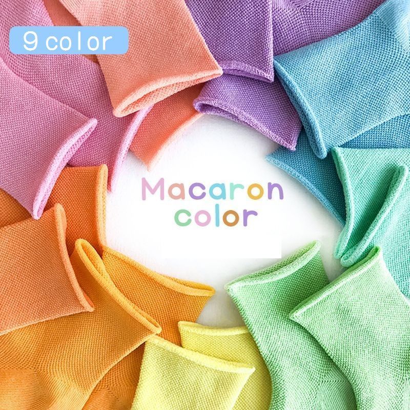 靴下 ソックス クルーソックス こども キッズ ジュニア 無地 シンプル パステルカラー 幼児 小学生 男女兼用 男の子 女の子 Sox 222 おとりよせ Com 通販 Yahoo ショッピング