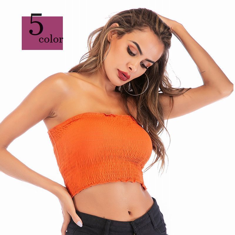 390円 当店一番人気 トップス ブラトップ チューブトップ ベアトップ インナー ノースリーブ 下着