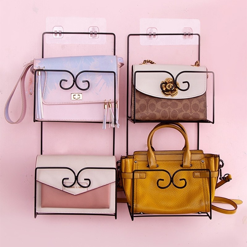 ウォールシェルフ ラック 壁面収納 バッグ収納 壁掛け 飾り棚 インテリア 見せる おしゃれ かばん 壁付け ホワイト ブラック Zak おとりよせ Com 通販 Yahoo ショッピング