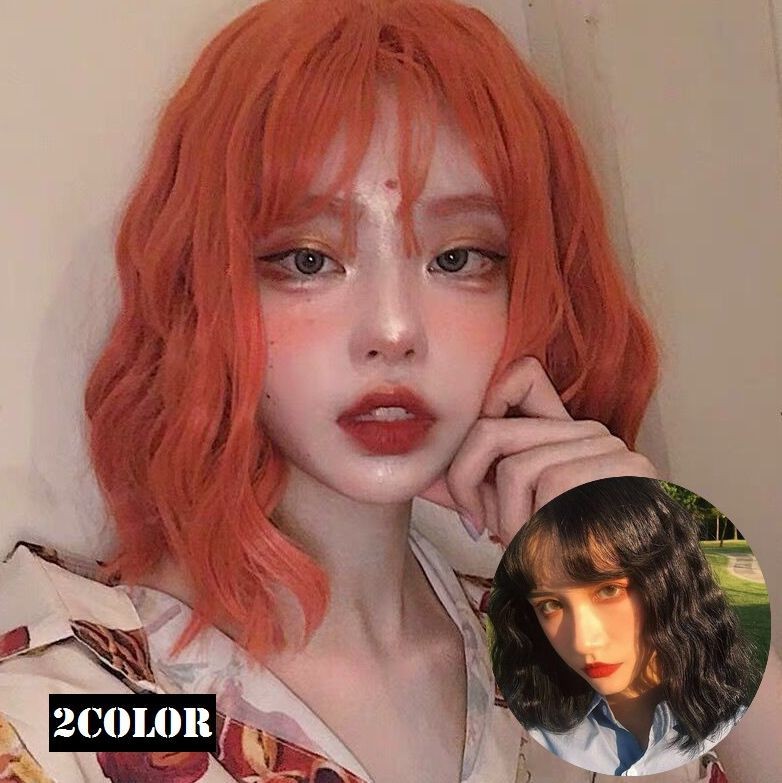 ウィッグ かつら フルウィッグ ミディアム ハロウィン コスプレ ミディアムボブ メチェン パーマ ウェーブ レディース 女性 婦人 おしゃれ かわい Zak おとりよせ Com 通販 Yahoo ショッピング