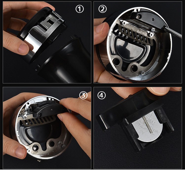 車用灰皿 ポータブル灰皿 Ledライト アッシュトレイ カーグッズ カー用品 コンパクト コンパス ドリンクホルダー 喫煙具 持ち運び 携帯 火消し メーカー公式ショップ アッシュトレイ