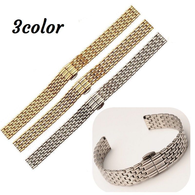 腕時計用ベルト バンド 替えベルト 交換用 メンズ レディース 男性用 女性用 メタル 金属 ウォッチ ストラップ 修理 パーツ 取り替え 部品 シル 名作