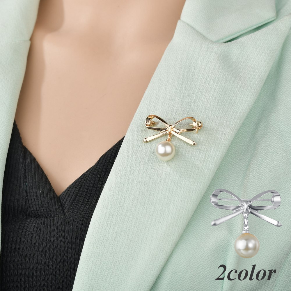 ブローチ フォーマル 葉 上品 ピン 竹 ゴールド アクセサリー おしゃれ