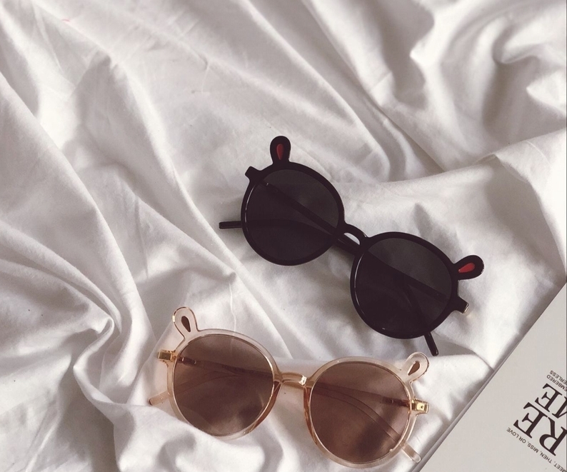 ヴィンテージサングラス ラウンドuv 400 子供用 男 子と女 子用 日焼け止め 19 結婚祝い