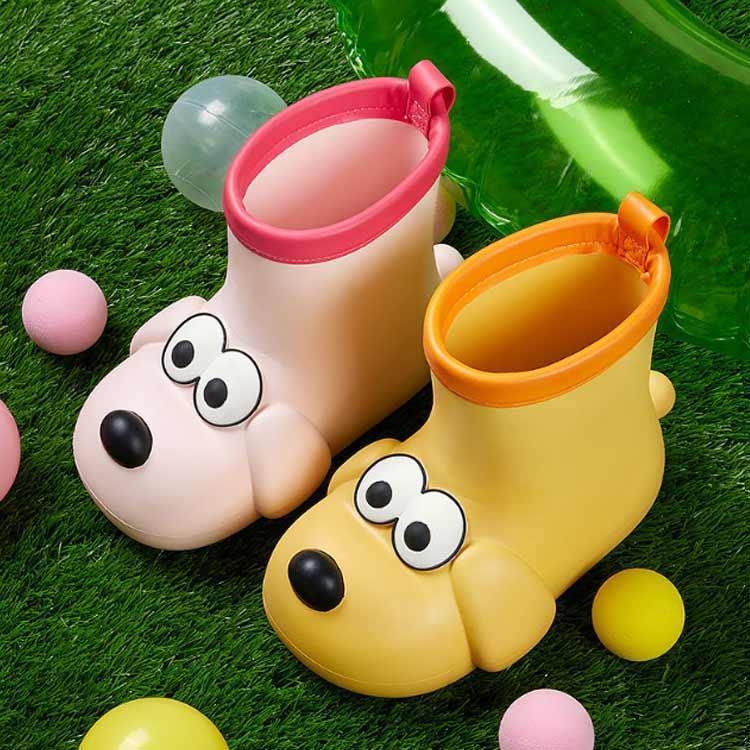  Kids водонепроницаемый животное влагостойкая обувь Short девочка резиновые сапоги .. сапоги собака ребенок Junior мужчина влагостойкая обувь посещение детского сада посещение школы дождь снег baby 