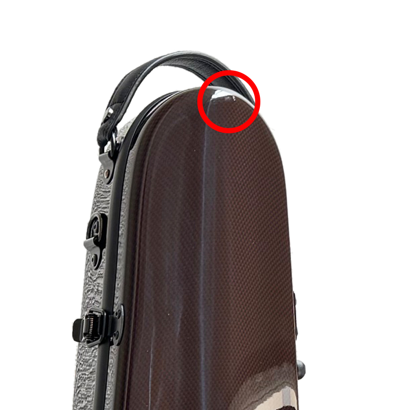 [ outlet ] карбоновый Mac CFV-2 BRN шоко Brown скрипка кейс карбоновый волокно производства легкий крепкий жесткий чехол 