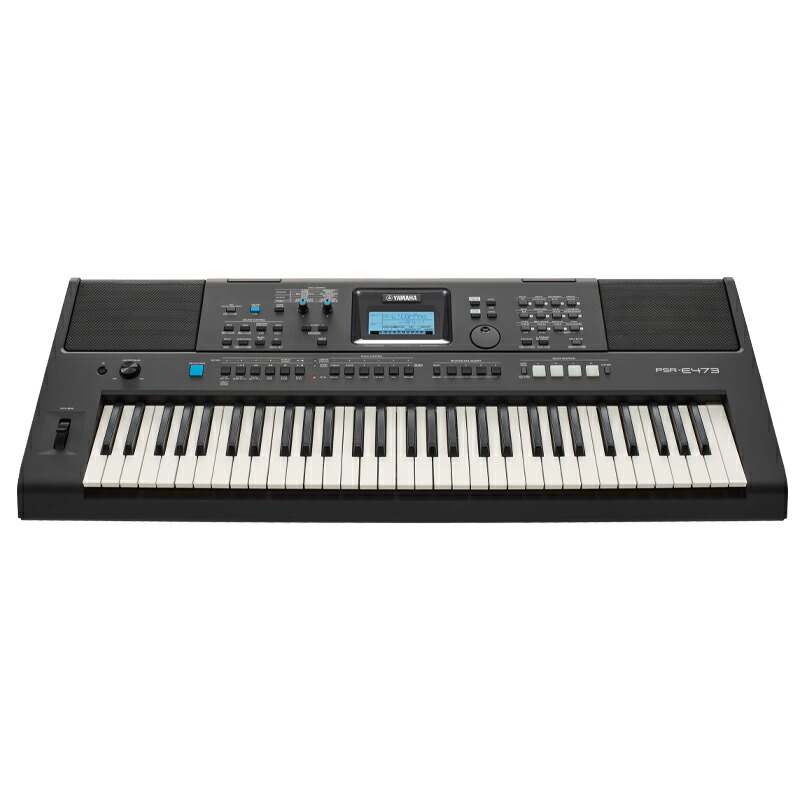 YAMAHA PSR-E473[ стул, подставка (L-2L), наушники (ATH-S100), музыкальные инструменты Cross комплект ] Yamaha 61 ключ клавиатура PORTATONE( Poe ta цветный )