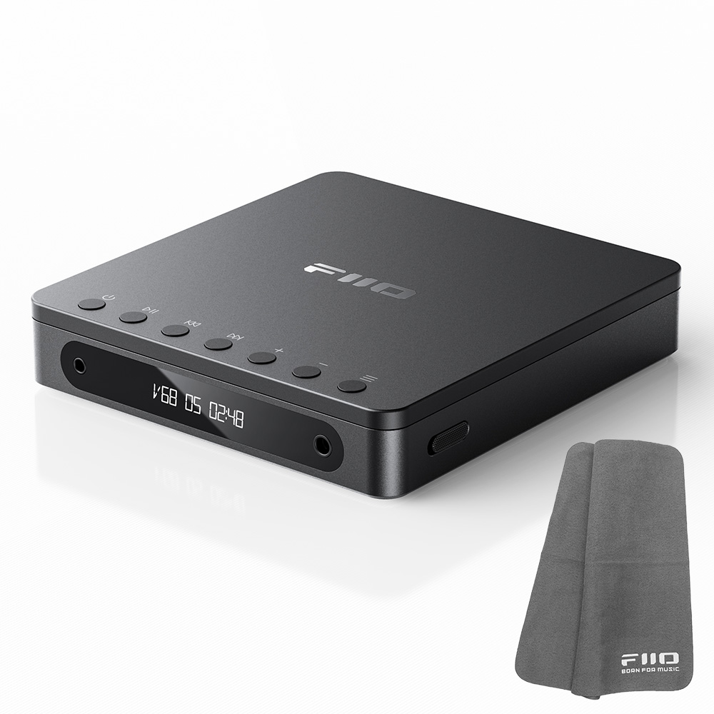 { с логотипом Cross подарок } FIIO портативный CD плеер DM13BT черный (FIO-DM13BT-B) Bluetooth соответствует 