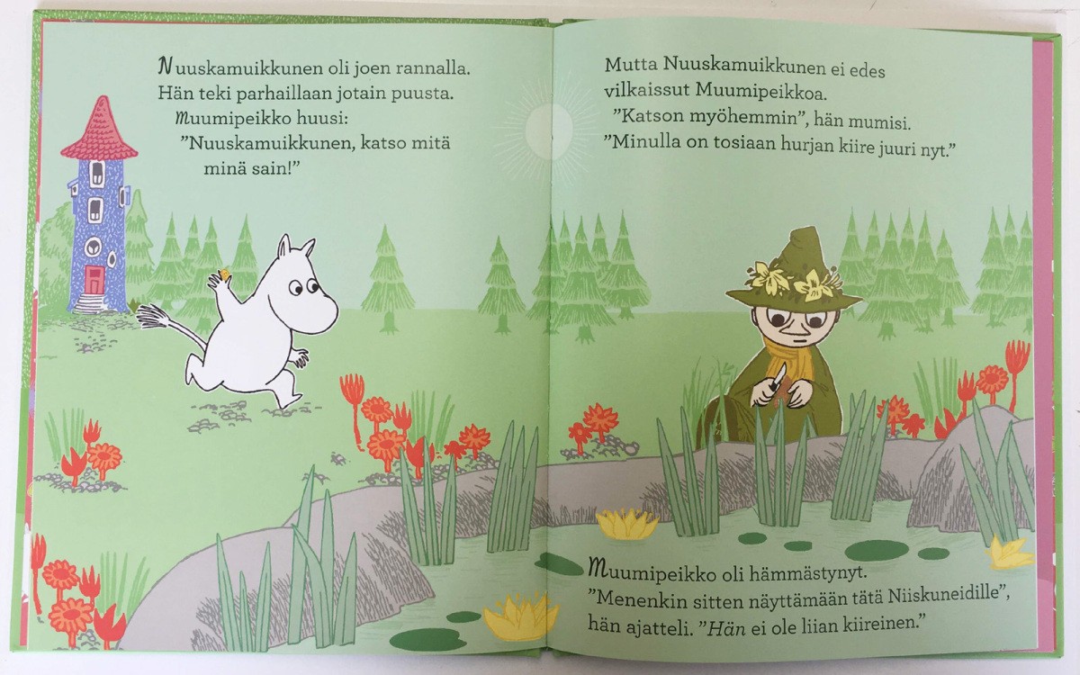  Moomin. . рассказ книга с картинками день рождения. кнопка MUUMIN SYNTYMAPAIVANAPPI