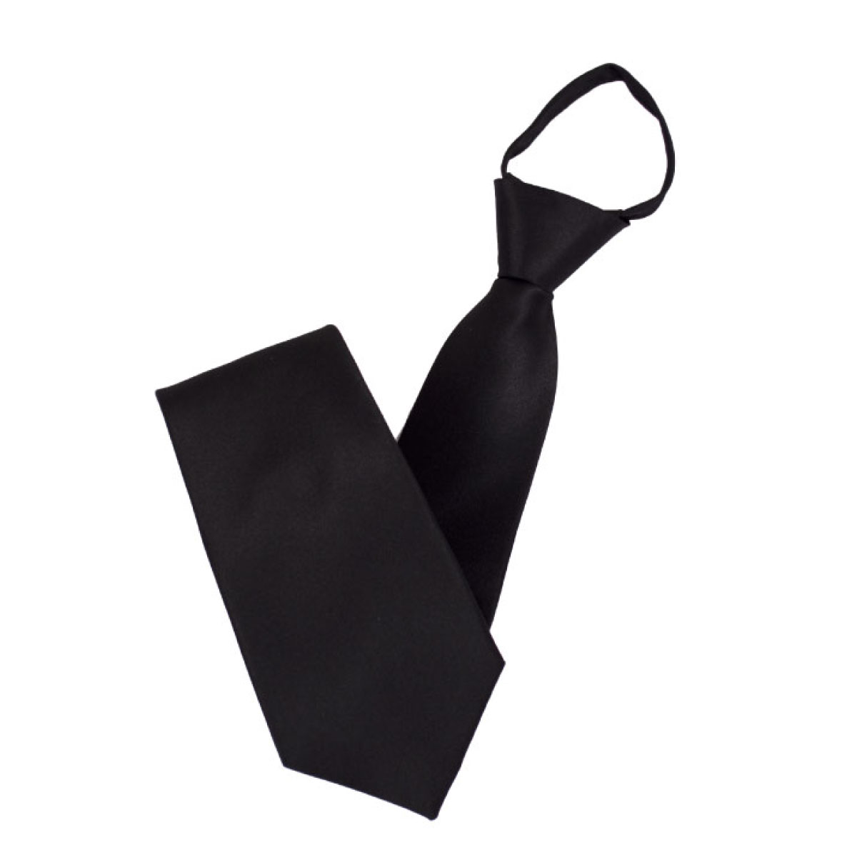  necktie . equipment black one touch zipper type easy necktie formal .. memorial service through night funeral ... O-Bon ... plain convenience easy r101