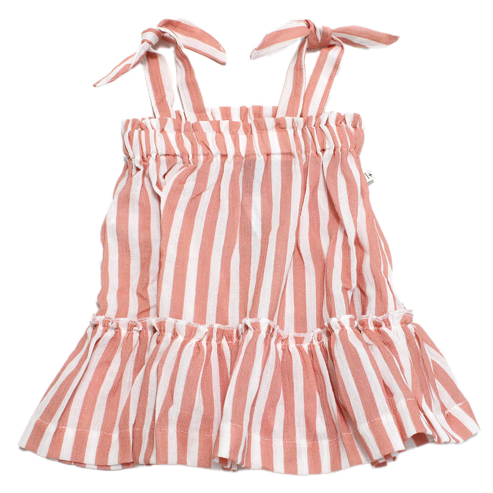  baby одежда * нижнее белье "1+in the family one moa in The Family " ARAIA полоса One-piece коралл (CRL)