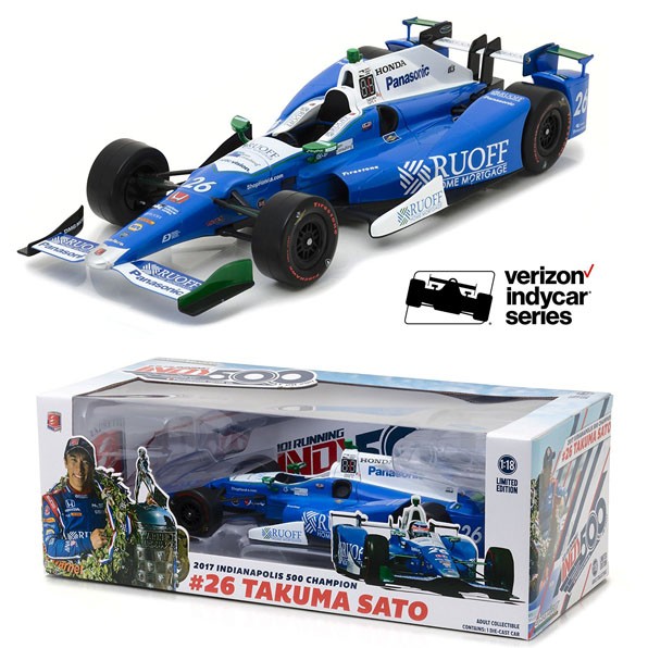 INDYCAR 2017 佐藤琢磨 （Andretti Autosport） （1/18スケール 佐藤琢磨 GL11020）