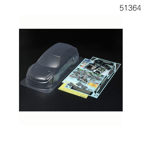 タミヤ SP.1364 スバル インプレッサ WRC 2008 スペアボディ 51364