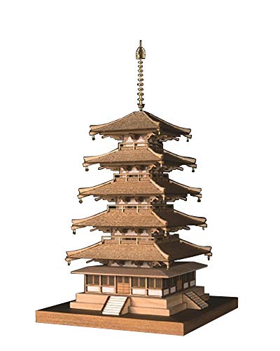 ウッディジョー 法隆寺 五重塔 （1/150スケール 木製日本建築模型