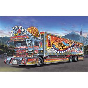 アオシマ 1/32 二代目 天下最速ドドンパ野郎 絶叫丸 デコトラ