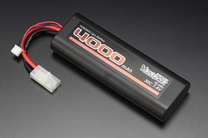 ヨコモ バッテリー Lipo 4000mAh/7.4V ストレートパック