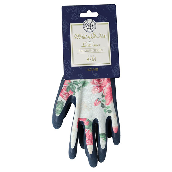 [ mail service ] gardening gloves with garden premium rumina slow zNo.W390 (S/M/L) [ army hand rubber gloves ]