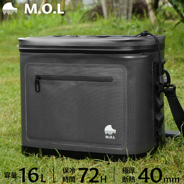 M.O.L 完全防水型ソフトクーラーバッグ S 16L MOL-CS13 ｜ すべての