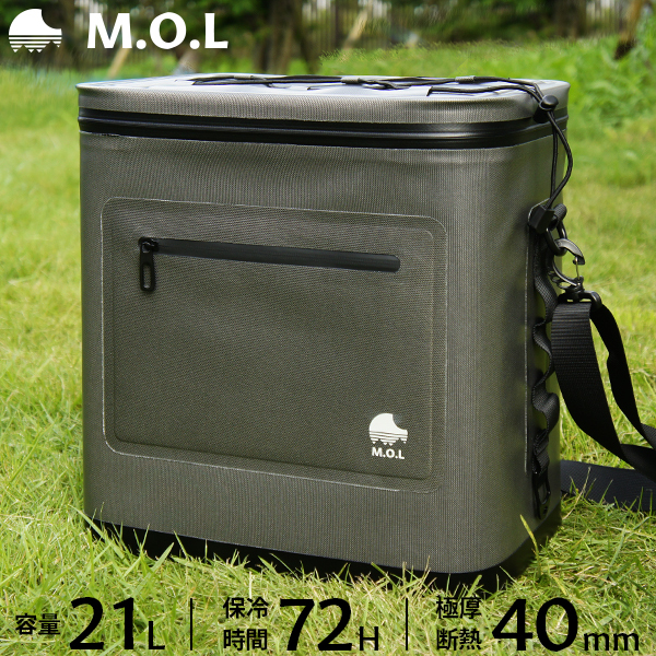M.O.L 完全防水型ソフトクーラーバッグ M 21L MOL-CS17 ｜ すべての