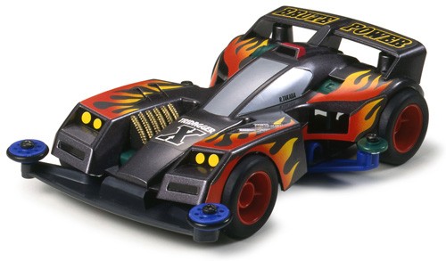 ミニ四駆　初期　ブラックセイバー　トライダガー ブラックセイバー (スーパー1シャーシ) (ミニ四駆) - ホビー