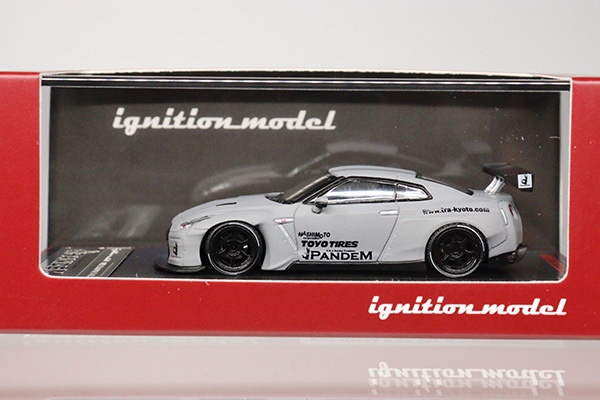 ignition model PANDEM R35 GT-R Matte Gray （1/64スケール ダイ
