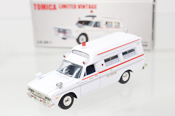 トミーテック LV-20a トヨタ 救急車 FS45V型 玉川消防署 （ホワイト