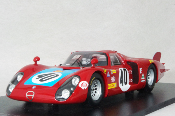 アルファロメオ　ティポ33-2 Le Mans 1968 ミニカー 1968 Alfa Romeo tipo 33/2 Le Mans… [PIC] – Forum 18 – The