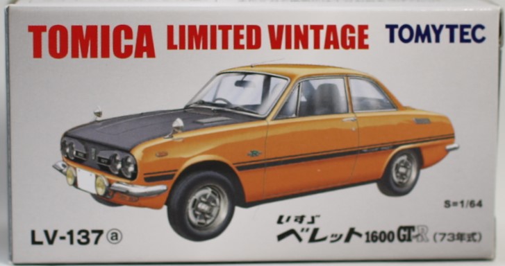 トミーテック LV-137c いすゞ ベレット 1600 GT type R （オレンジM